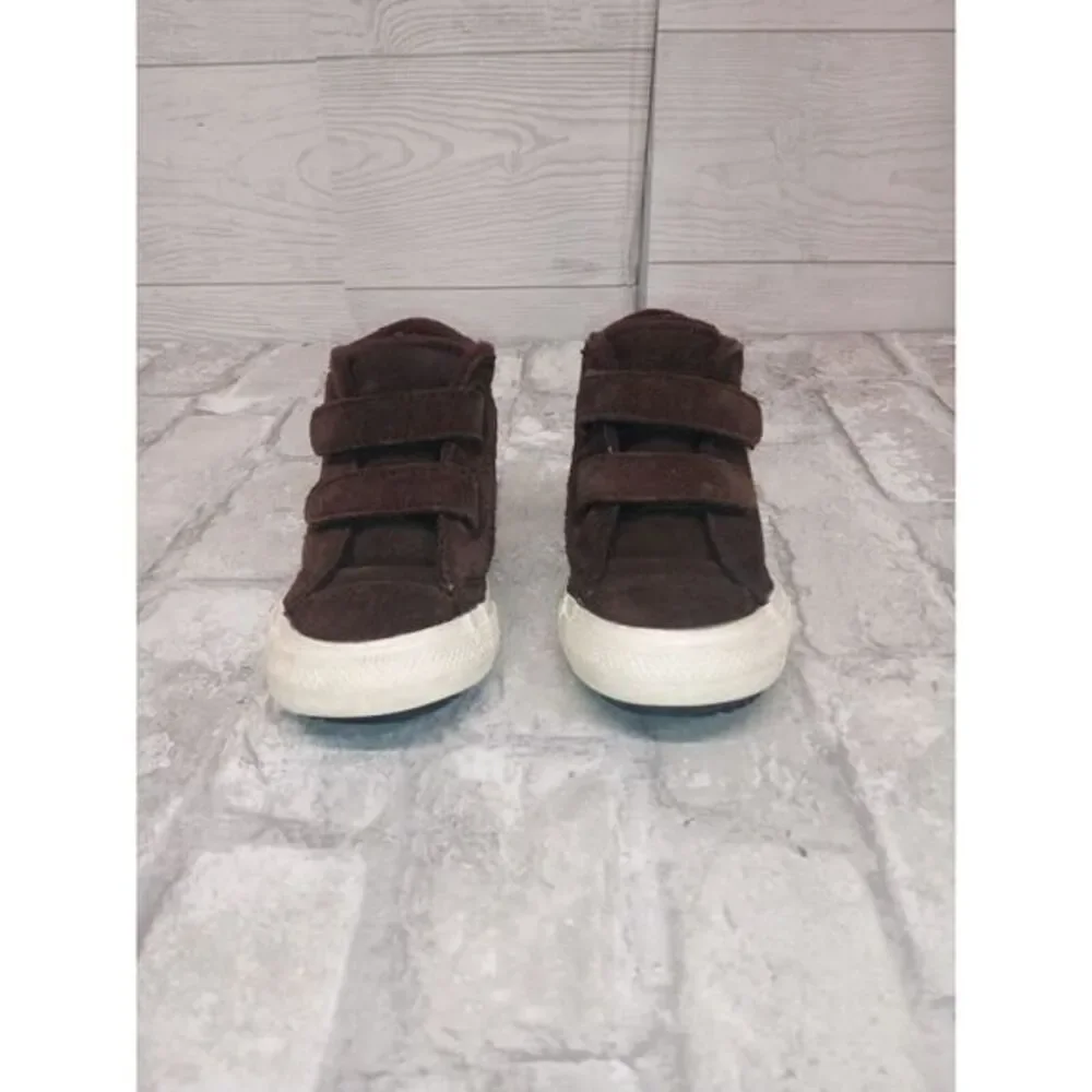 Converse All Star Children's Size‎ 4 Brown Suede High Tops